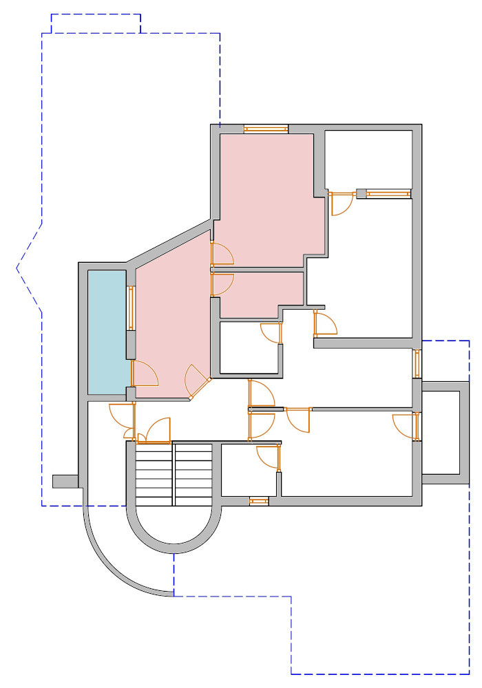 App 1 Top view drawing
